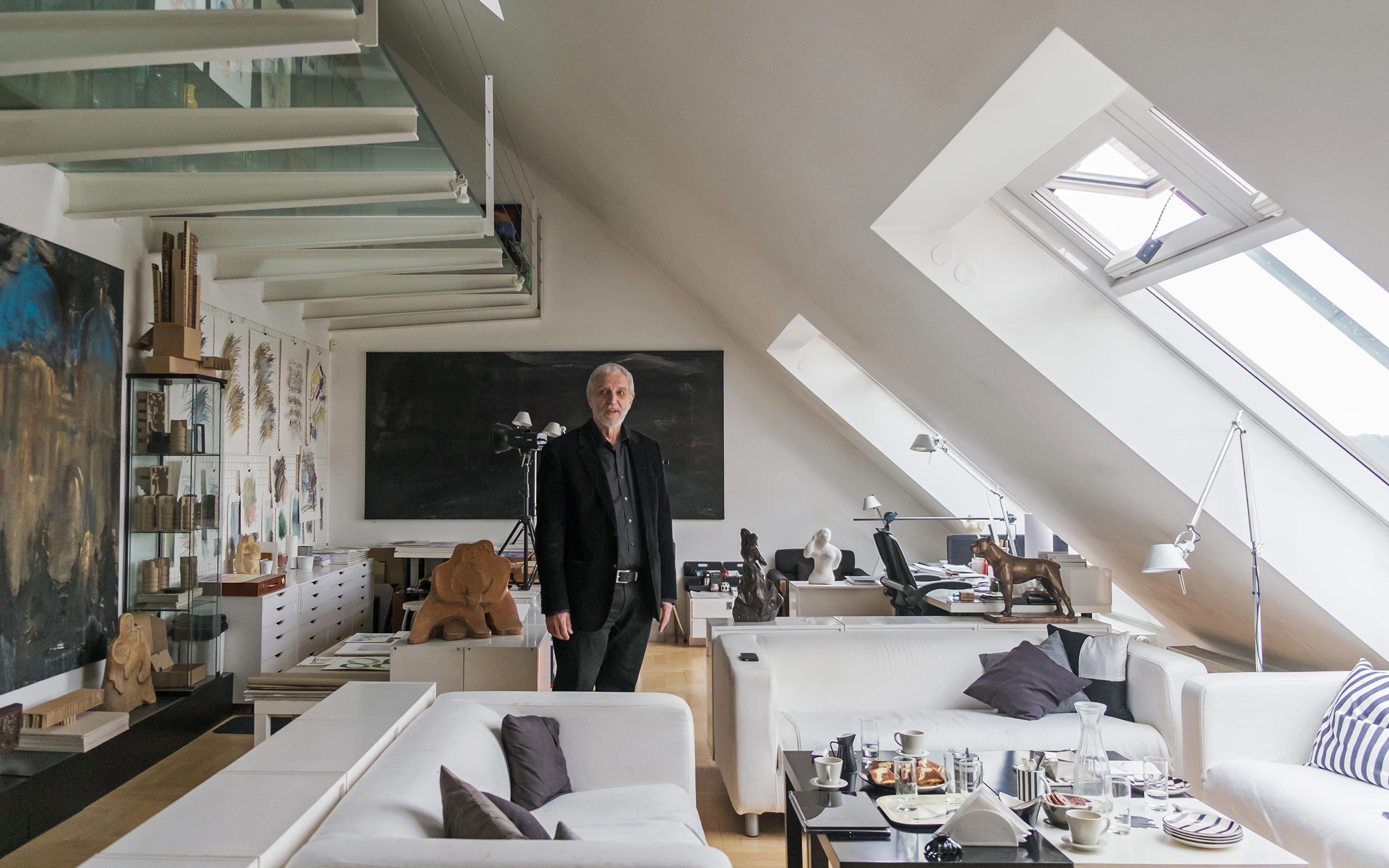 16 Michael Trestik, architect, writer, collector and artist, Prague