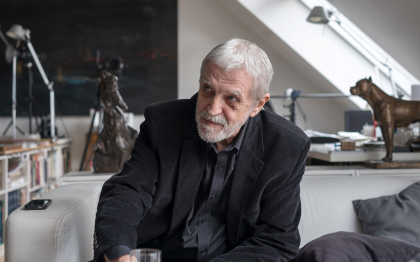 H Michael Trestik, architect, writer, collector and artist, Prague