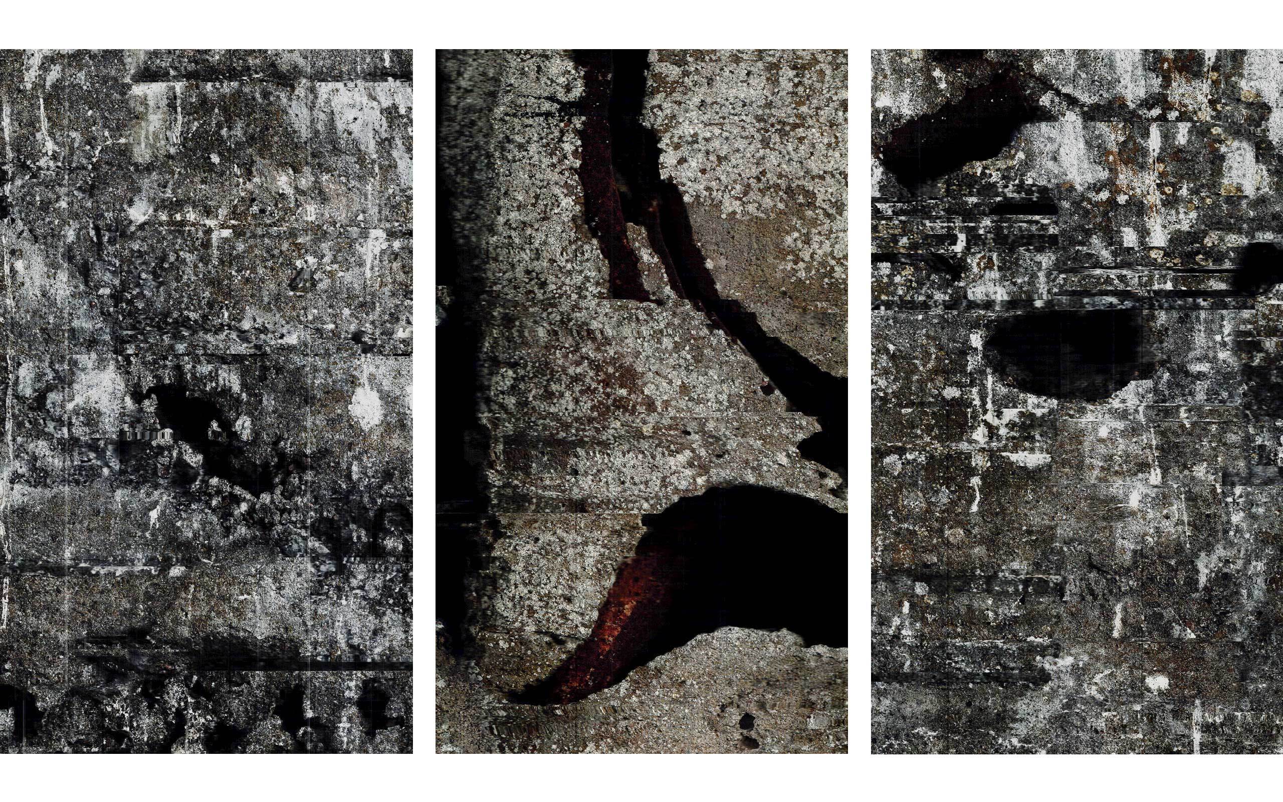 01 John Skoog limited-release art edition (Rift 1) South Wall; (Rift 2) North Wall; (Rift 3) South Wall